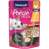 Vitakraft Poesie Delice Chicken вологий корм з куркою для котів, 85 гр