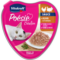 Vitakraft Poesie Creation Chicken & Turkey вологий корм з куркою та індичкою для котів, 85 гр