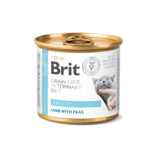 Brit VD Cat Obesity вологий корм для котів з ожирінням, 200 гр