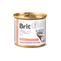 Brit VD Cat Renal вологий корм для котів із захворюваннями нирок. 200 гр