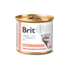 Brit VD Cat Renal влажный корм для котов с заболеваниями почек, 200 гр