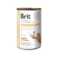 Brit VD Dog Hepatic вологий корм для собак із захворюваннями печінки, 400 гр