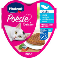 Vitakraft Poesie Creation Salmon вологий корм з лососем для котів, 85 гр