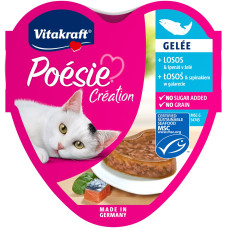Vitakraft Poesie Creation Salmon влажный корм с лососем для котов, 85 гр