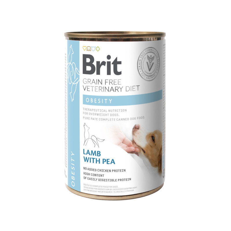 Brit VD Dog Obesity влажный корм для собак с ожирением, 400 гр