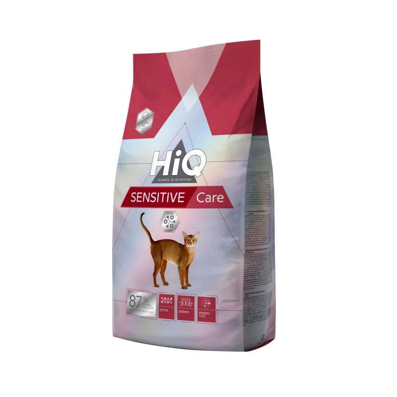 HiQ Sensitive Care сухий корм для котів з чутливим травленням 1.8 кг