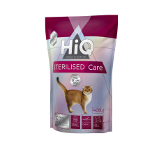 HiQ Sterilised Care сухой корм для стерилизованных котов 400 гр