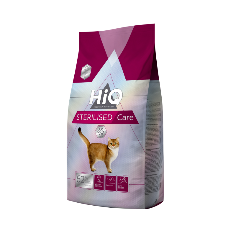 HiQ Sterilised Care сухой корм для стерилизованных котов 1.8 кг