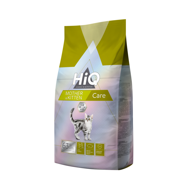 Hiq Kitten And Mother Care сухой корм для котят и кормящих кошек 1.8 кг