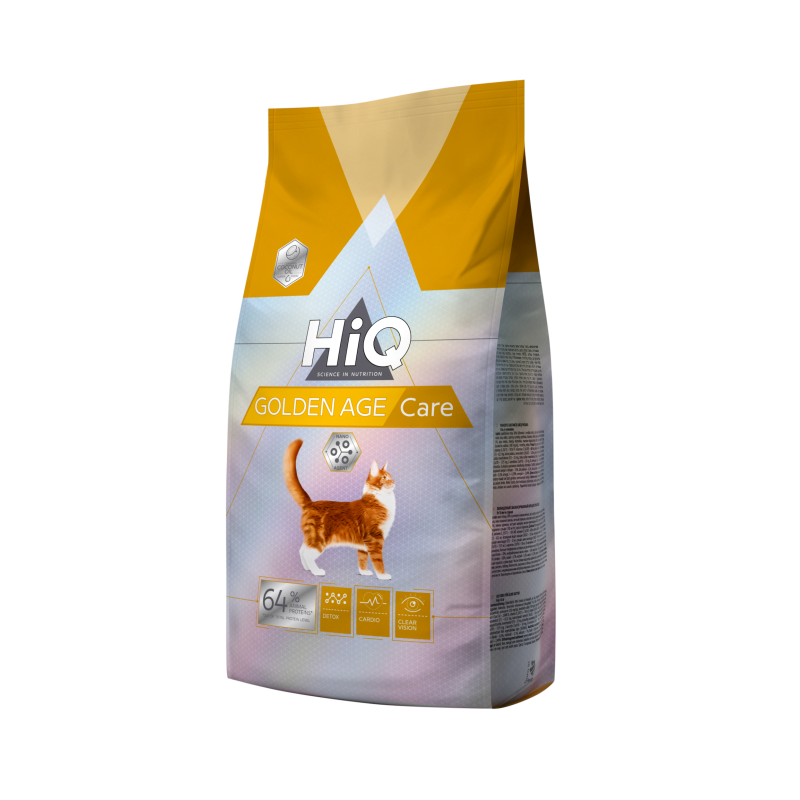 Hiq Golden Age Care сухий корм для котів старше 10 років 1.8 кг