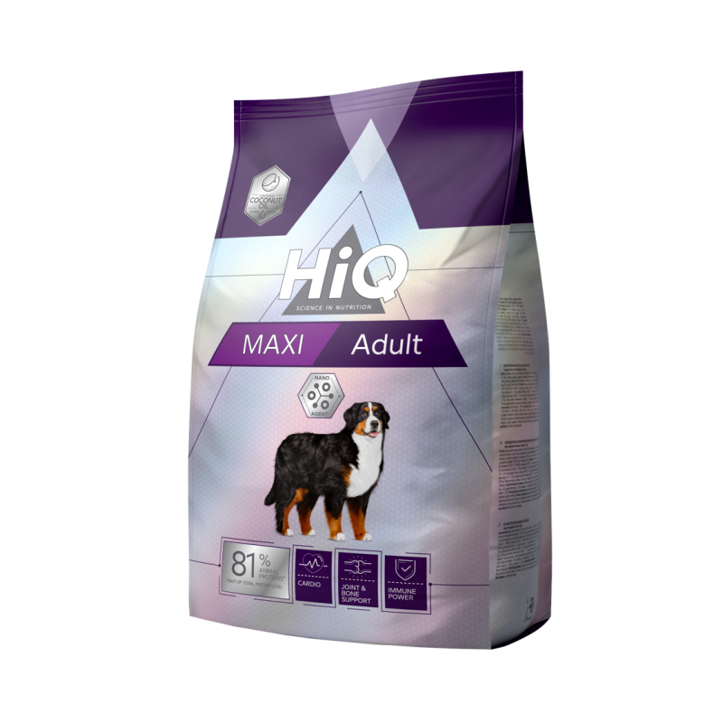 HiQ Maxi Adult сухий корм з м'ясом свійської птиці для собак гігантських порід 11 кг