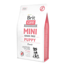 Brit Care Mini GF Puppy Lamb сухой корм с мясом ягненка для щенков миниатюрных пород, 2 кг