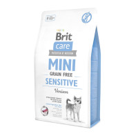 Brit Care Mini GF Sensitive сухий корм з олениною для собак мініатюрних порід, 2 кг