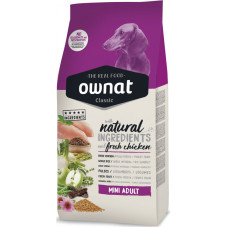 Ownat Classic Dog Mini Adult сухой корм полнорационный со свежим мясом курицы для взрослых собак мелких пород весом от 1 до 10 кг 1,5 кг