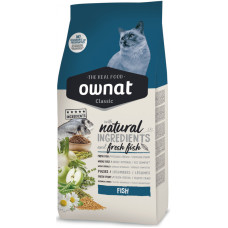 Ownat Classic Cat Adult Fish сухой корм с рыбой для котов 1.5 кг