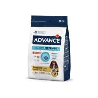 Advance Dog Medium/Maxi Sensitive Salmon & Rice сухой корм для собак с чувствительным пищеварением с лососем, 3 кг