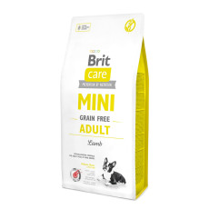 Brit Care Mini GF Adult Lamb сухий корм для собак дрібних порід з ягням, 7 кг