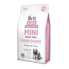 Brit Care Mini GF Yorkshire сухий корм з лососем та тунцем для собак породи йоркширський тер'єр, 2 кг