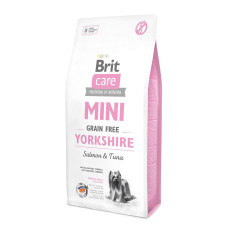 Brit Care Mini GF Yorkshire сухий корм з лососем та тунцем для собак породи йоркширський тер'єр, 7 кг