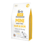 Brit Care GF Mini Hair & Skin сухой корм для собак малых пород для шерсти, 2 кг