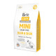 Brit Care GF Mini Hair & Skin сухой корм для собак малых пород для шерсти, 2 кг - фото 1