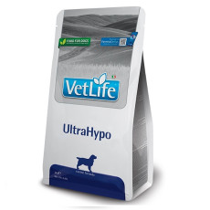 Farmina Vet Life Dog Ultrahypo сухой корм для собак с пищевой аллергией, 12 кг