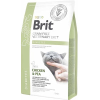Brit VD Diabetes Cat сухой корм для котов с сахарным диабетом, 2 кг
