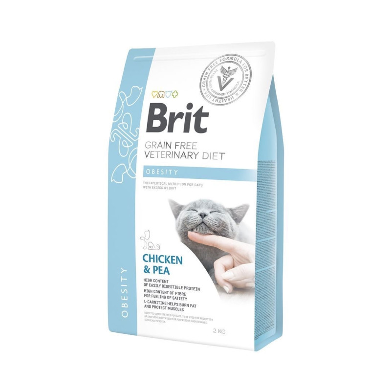 Brit VD Obesity Cat сухий корм для котів з ожирінням, 2 кг