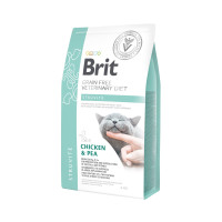 Brit VD Struvite Cat для котов с мочекаменной болезнью, 2 кг