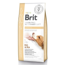 Brit VD Hepatic Dog сухий корм для собак із захворюваннями печінки, 12 кг