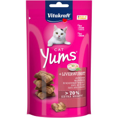 Vitakraft Yums Liver ласощі для котів з лівером, 40 гр