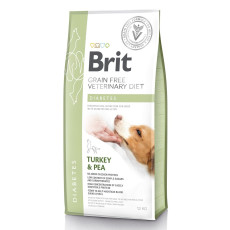 Brit VD Diabetes Dog сухой корм для собак с сахарным диабетом, 12 кг