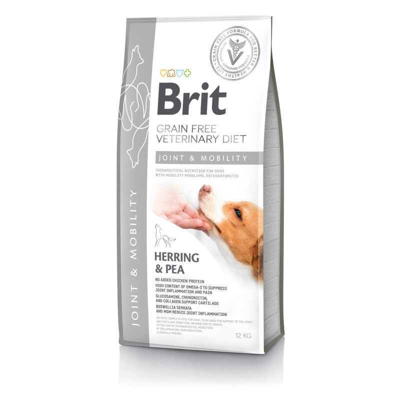Brit VD Joint & Mobility Dog сухий корм при лікуванні захворювань суглобів у собак 12 кг