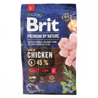 Brit Premium Adult L сухой корм с курицей для собак больших пород, 3 кг