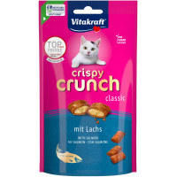 Vitakraft Crispy Crunch Salmon ласощі для котів з лососем, 60 гр