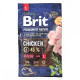 Brit Premium Junior L сухой корм с курицей для щенят крупных пород, 3 кг - фото 1