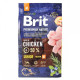 Brit Premium Junior M сухой корм с курицей для щенков средних пород, 3 кг - фото 1