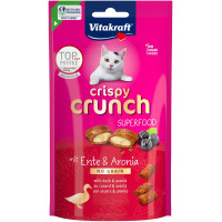Vitakraft Crispy Crunch Duck лакомство для котов с уткой, 60 гр