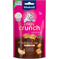 Vitakraft Crispy Crunch Turkey лакомство для котов с индейкой, 60 гр
