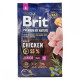 Brit Premium Junior S сухой корм с курицей для щенков мелких пород, 3 кг - фото 1