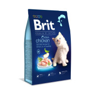 Brit Premium Kitten сухий корм з куркою для кошенят, 8 кг