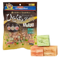 DoggyMan Mixed Dice Treats ласощі для собак з куркою, яловичиною та тріскою, 300 гр