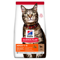 Hill's SP Feline Adult Lamb & Rice сухой корм с ягненком и рисом для котов 10 кг