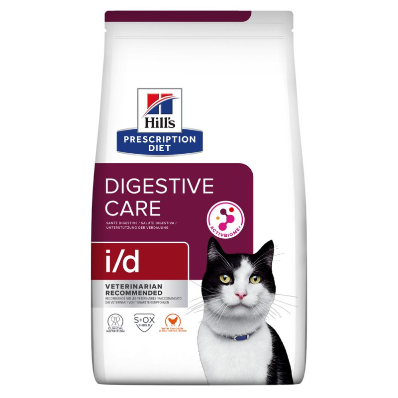 Hill's PD Feline I/D сухий корм для котів при захворюваннях кишково-шлункового тракту 8 кг
