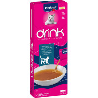 Vitakraft Drink Salmon ласощі для котів з лососем, 5 шт х 30 гр