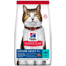 Hill's SP Feline Mature Tuna сухий корм з тунцем для кішок старше 7 років 1.5 кг