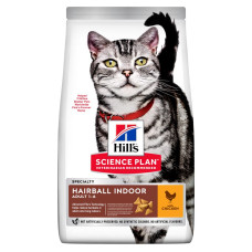 Hill's SP Feline Adult Hairball Indoor сухий корм для виведення вовни у котів, що живуть у приміщенні 1.5 кг