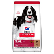 Hill's SP Canine Adult Medium Breed Lamb & Rice сухий корм з ягнятком для собак середніх порід 14 кг