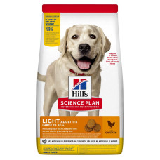 Hill's SP Canine Adult Light Large Breed сухой корм с курицей для собак крупных пород с излишним весом 14 кг
