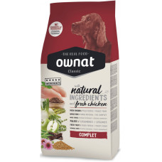 Ownat Classic Dog Adult Complete сухой корм полнорационный со свежим мясом курицы для взрослых собак 20 кг